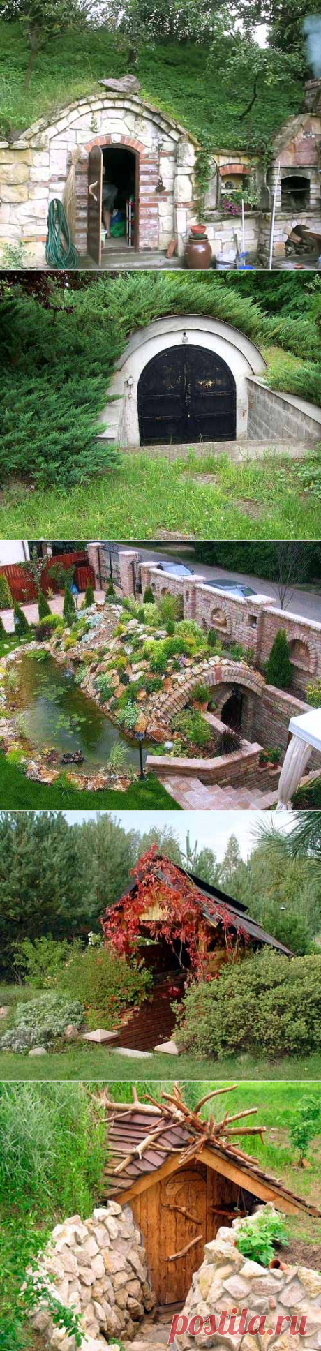 Погреб на дачном участке — 6 соток