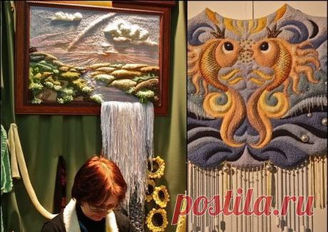 Фантазиям в рукоделии нет границ. Часть 3. Волшебные гобелены – Ярмарка Мастеров