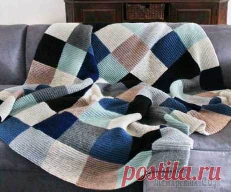 Тёплые пледы и покрывала своими руками — 33 идеи Пледы и покрывала созданы для того, чтоб дарить тепло, создавать удобство во время отдыха и вносить интересную нотку в дизайн спальни или гостиной. В этой статье вы узнаете, как можете изготовить крас...