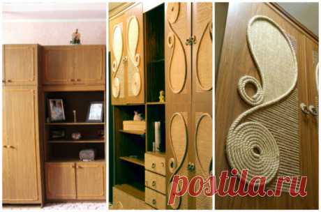 Как омолодить старую мебель подручными средствами, если жаль выбрасывать добротный материал — Лайфхаки