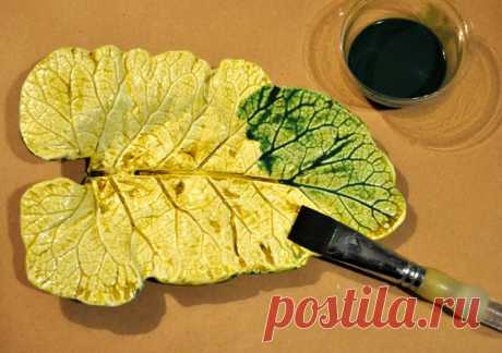 Мастер-класс по изготовлению оригинального блюда «Листья» - Ярмарка Мастеров - ручная работа, handmade