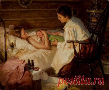 Древние повивальные обряды наших Предков — Славянская культура