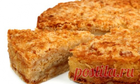 Яблочный насыпной пирог "Три стакана" - очень простой рецепт :: Междуреченск :: NEWSEUM