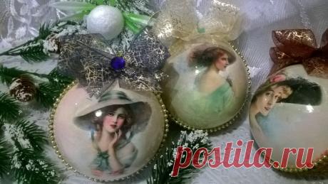 Декупаж на сложной поверхности