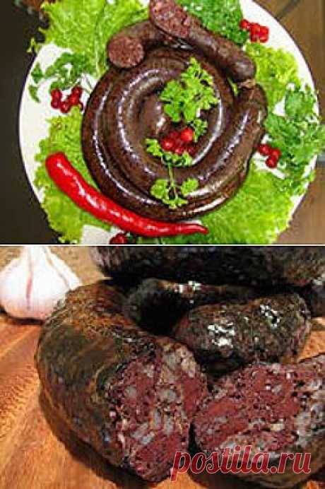 Рецепт кровяной колбасы. | Наш дом