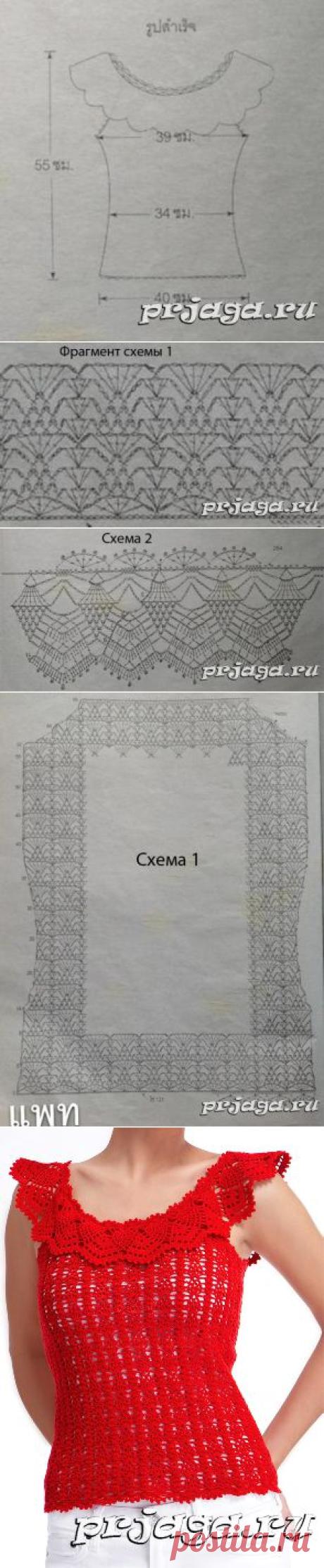 Вязание топов для женщин