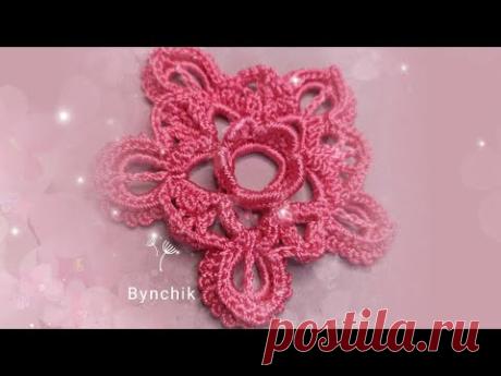 Ажурный мотив крючком от Bynchik