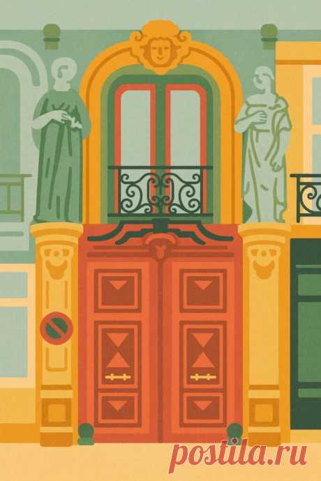 Невидимая роскошь: двери Парижа как произведения искусства — STRANI.ru