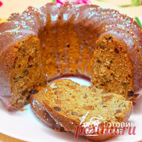 Кекс с изюмом и апельсиновым соком (постный) - пошаговый рецепт с фото на Готовим дома