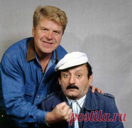 Народные артисты России актеры советского кинематографа Кокшенов Михаил Михайлович и Фарада Семён Львович 31.12.1933 - 20.08.2009г.