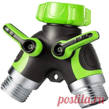 Garden Irrigation Faucet Manifold Y Hose Connector Hose Splitter 2 Way Y Connect - US$9.99