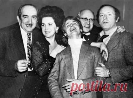 Александр Галич, Галина Вишневская, Михаил Барышников, Мстислав Ростропович и Иосиф Бродский