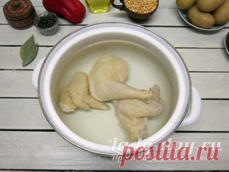 Гороховый суп с курицей и болгарским перцем, рецепт с фото | Простые рецепты с фото