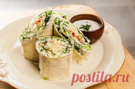 Рулетики из лаваша: рецепт Тины Канделаки. ФОТО