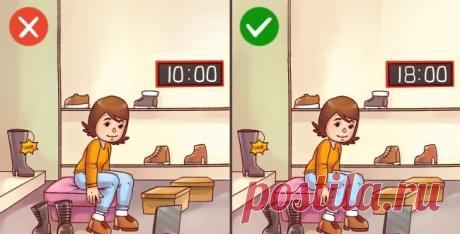 13 лайфхаков, которые помогут подобрать идеальную пару обуви
Умение выбирать качественную и красивую обувь можно сравнить с настоящим искусством. Перед посещением обувного магазина следует иметь четкое представление о том, какие туфли необходимы, и строго прид…