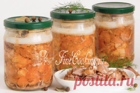 Домашняя тушенка из свинины Свиная тушенка, приготовленная в домашних условиях - это отличное мясное блюдо на все случаи жизни.