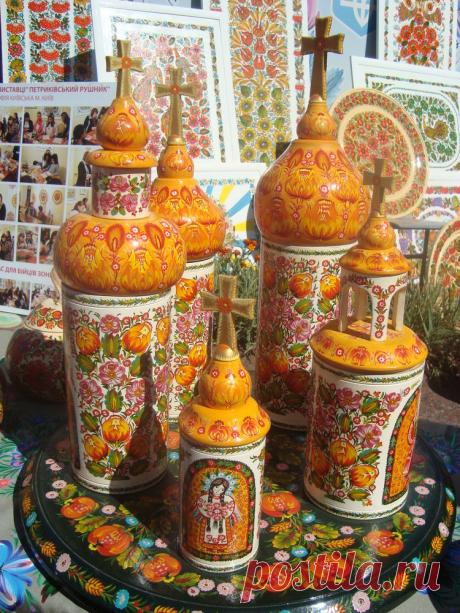 Рождение рекорда: самый длинный рушник с петриковской росписью