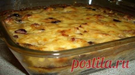 Жюльен с курицей и грибами - lublugotovit.me