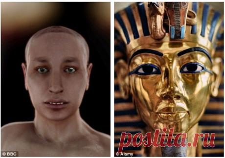 Как выглядел в действительности Тутанхамонн...