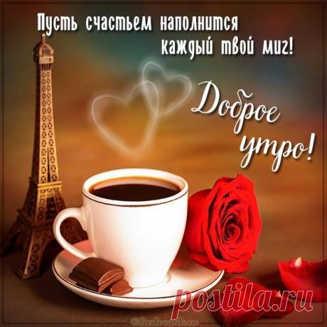 С добрым утром! Просыпайся!
Пусть подарит радость день.
Бодро миру улыбайся,
Позабыв совсем про лень.