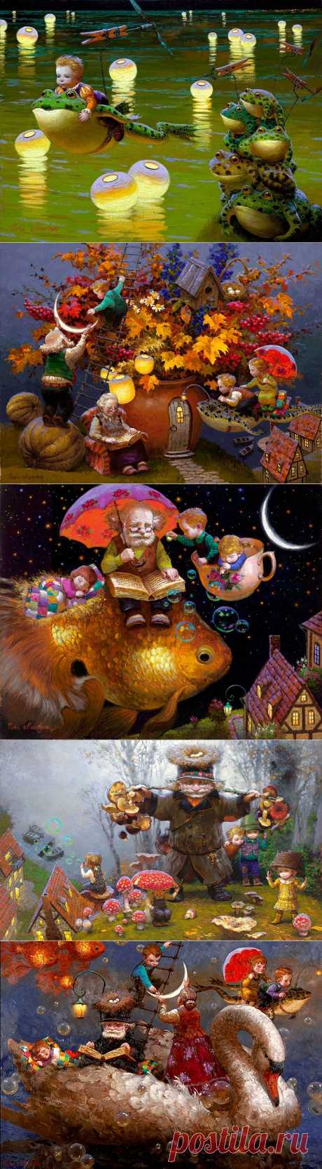 Сказочные миры Виктора Низовцева