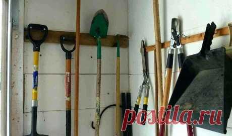 Хранение инвентаря на даче