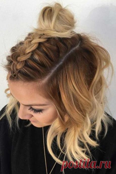 27 коротких причесок для новогодней вечеринки | Чаровница и проказница