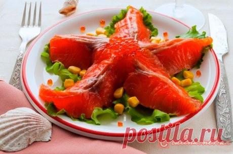 Салат «Морская звезда» | 4vkusa.ru