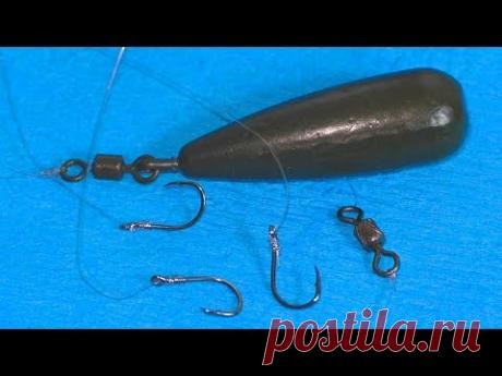 Уловистая донная снасть своими руками для ловли карпа и карася. My fishing