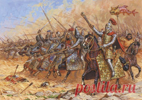 Тактика применения катафрактариев / История цивилизаций!