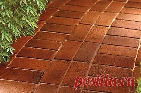 Cадовая дорожка из кирпича на даче | Делаем сами