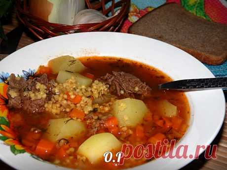 Суп “Крестьянский”с пшеном из простых и доступных ингредиентов