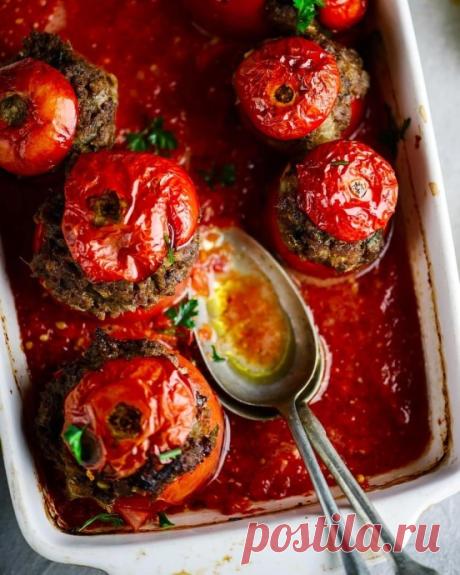 Помидоры, фаршированные мясом