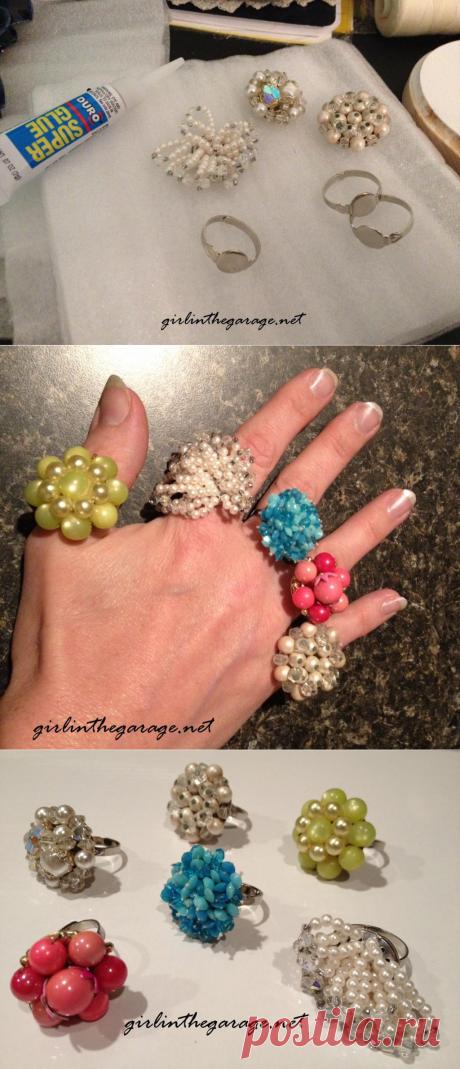Vintage серьги перепрофилировать девочкой в гараже блоге | Девушка в гараже