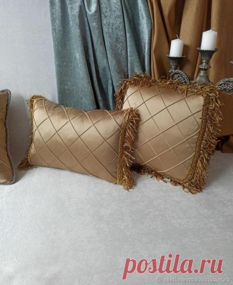Мастер-класс Шьём подушку с рельефной стежкой своими руками с ФОТО и Видео