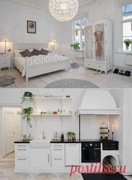 Трехкомнатная квартира в историческом здании в Швеции - Дизайн интерьеров | Идеи вашего дома | Lodgers