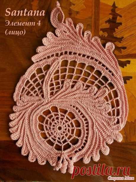 Элементы ирлпндским кружевом