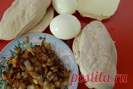 паштет из куриного мяса и грибов