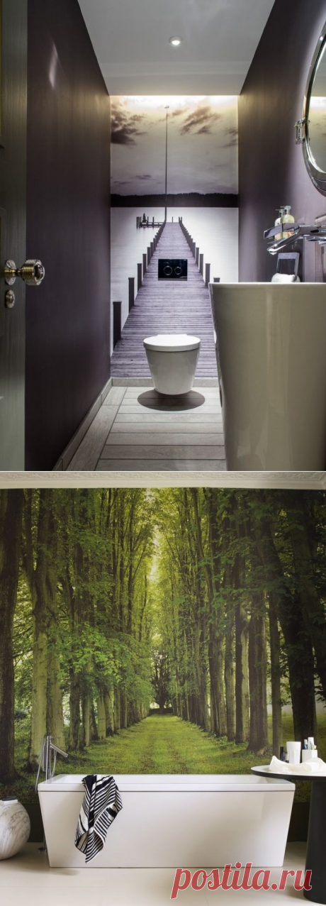 Крутые идеи с 3D обоями