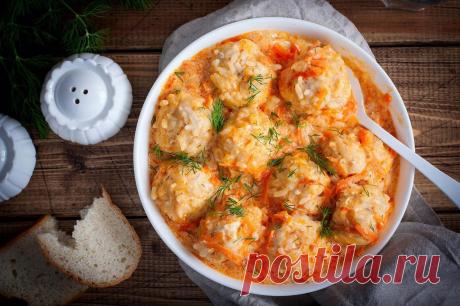 Ежики из фарша с рисом в мультиварке рецепт с фото пошагово - 1000.menu