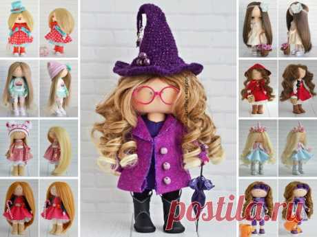 Sorceress Nursery Baby Doll, Witch Magic Doll, Fairy Custom Doll Handmade, Decor Textile Doll, Tilda Interior Doll Art Cloth Doll by Maria K Hello, dear visitors!  This is handmade cloth doll created by Master Maria K (Moscow, Russia).  Doll is 26 cm (10 inch) tall and made of only quality materials. All dolls stated on the photo are mady by Maria K. You can find them in our shop searching by artist name: