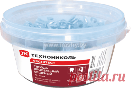 Кровельные ершёные гвозди 30x3,5мм, (уп.-1кг.) | Купить строительные гвозди в Минске, цена