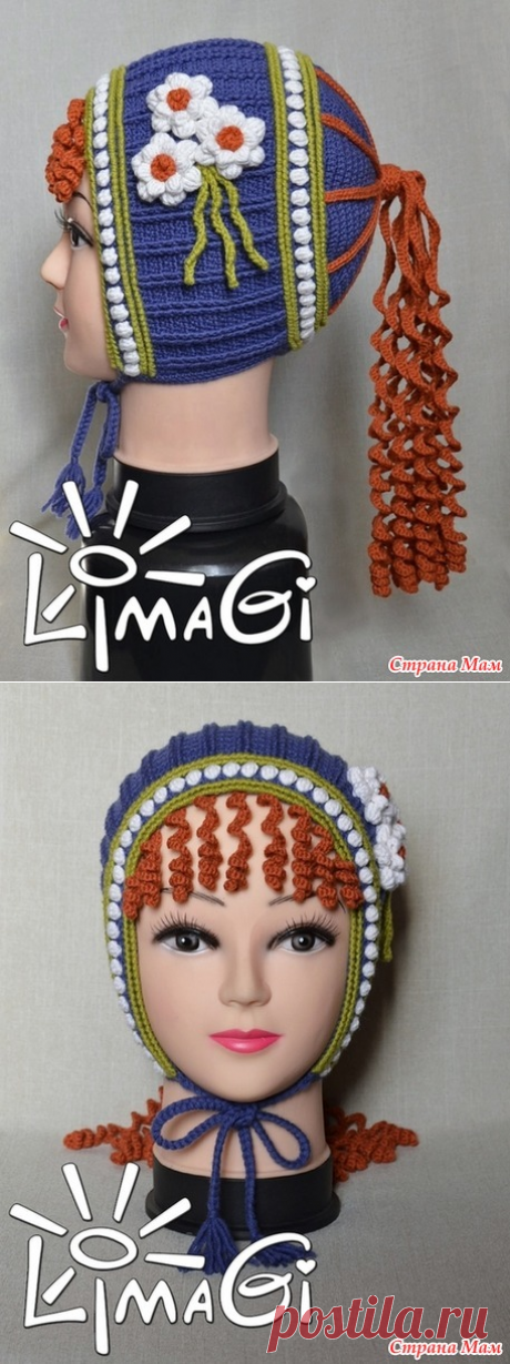 Шапочка "Мерида" от LimaGi - Вязание - Страна Мам