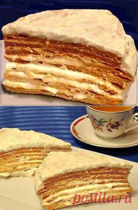 Торт "Парижский коктейль" так и тает во рту! | Четыре вкуса