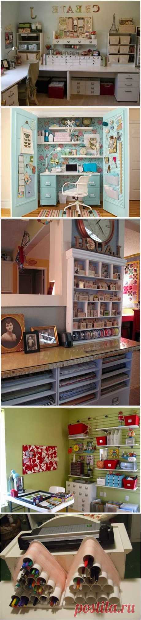 Пора заняться устройством места рукодельницы! ~ Для вдохновения