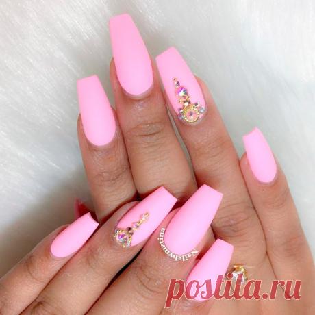 Innocently Sexy Pink Nail Designs