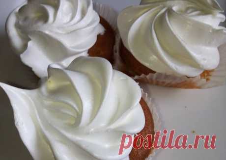 (8) Лимонные маффины с белковым кремом - пошаговый рецепт с фото. Автор рецепта ღ♥ღАленаღ♥ღ Будылеваღ♥ღ . - Cookpad