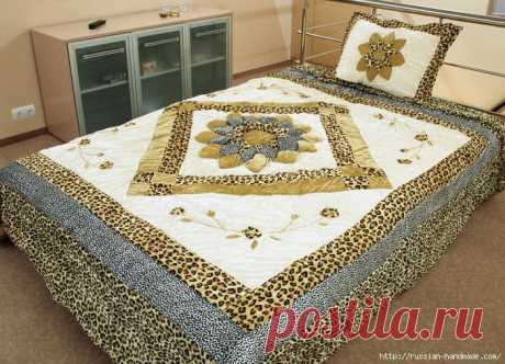 Учебный курс по пошиву одеяла в технике пэчворк | Своими руками