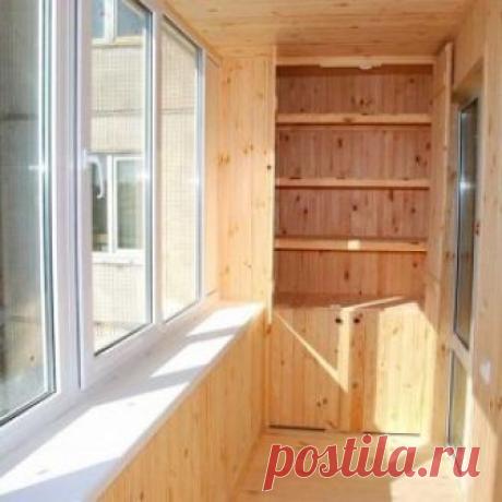 Обшивка балкона вагонкой – красивое и теплое покрытие своими руками