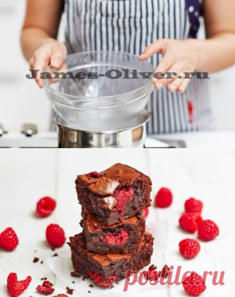 Брауни шоколадный рецепт с фото от Джейми Оливера